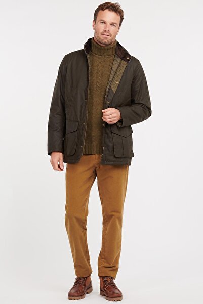 Barbour Hereford Yağlı Ceket Ol71 Olive