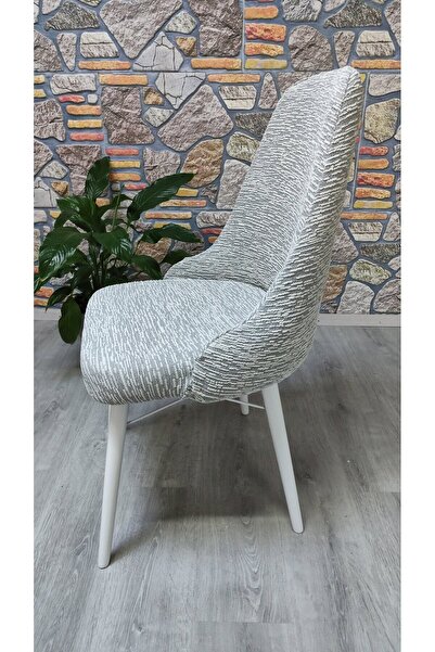 COVER TEKSTİL HALKA SANDALYESİ KOLLU MODEL Mutfak ve Salon Sandalyesi kılıfı