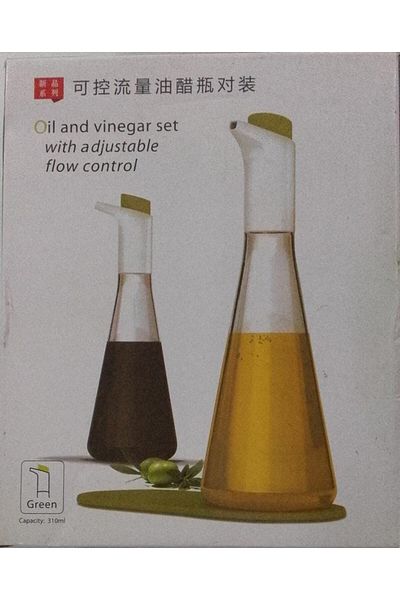 Generic 2-piece glass oil pourer