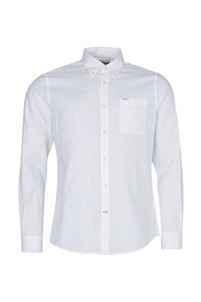 Barbour Nelson Tailored Gömlek Wh11 White