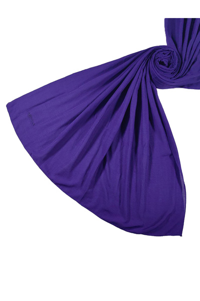 mim eşarp Şal de culoare uni din bumbac Işıl Silk 75x190 cm