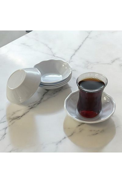 UpHome 96 Plastic Tea Plates