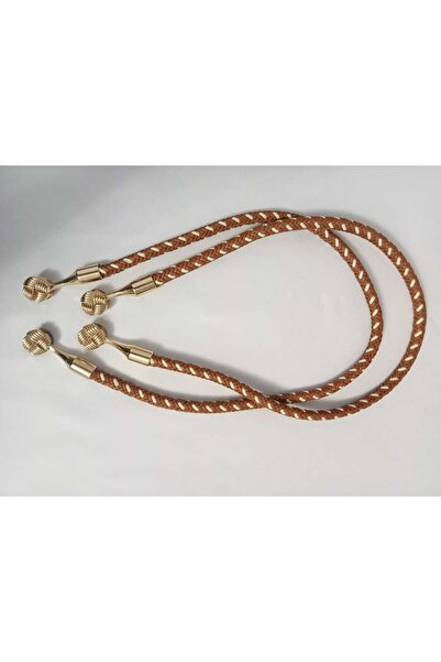 hobi duragı 70 см плетена дръжка с кожен вид