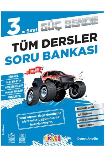 Kaliteli Eğitim Yayınları 3. Sınıf Güç Bende Tüm Dersler Soru Bankası 2025