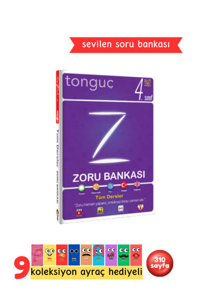 Pembe Yayınevi Tonguç Akademi 4.Sınıf Zoru Bankası Tüm Dersler