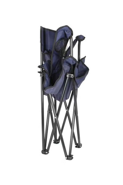 Primo Plus Folding chair suitable for the garden and the beach, dark blue