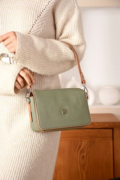 Just Polo Women's 4 Compartment Long Cross Strap Shoulder & Hand Bag