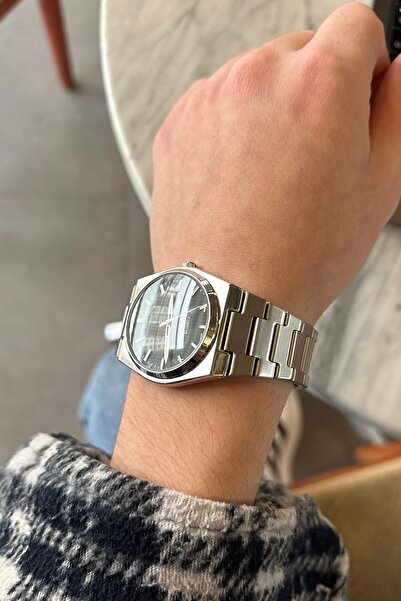 Bluemix Aksesuar Patek Design Steel Men's Wrist Watch