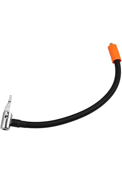 Choice black M6 Locking Air Chuck With Air Hose, Standard Tire Valve Fine Thread, Inflation Hose Adapter