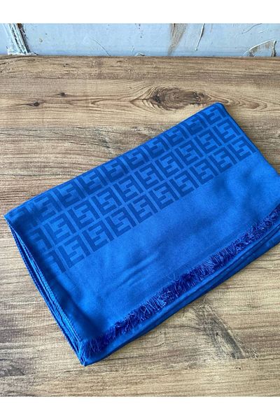 Nilbutik Γυναικείο σάλι Hijab Μεταξένιο γυαλιστερό Ζακάρ με σχέδιο