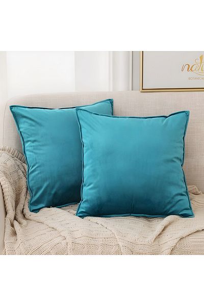 METİNEV Velvet Throw Pillow and Case
