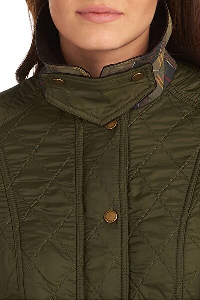 Barbour Beadnell Polar Kapitone Ceket Ol91 Olive