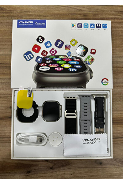 LaraThec Vn Ultra 2 Wifi/navigasyon/mesaj Yanıtlama/play Store Destekli Android Watch 10 Huaweisamsung/ıphone