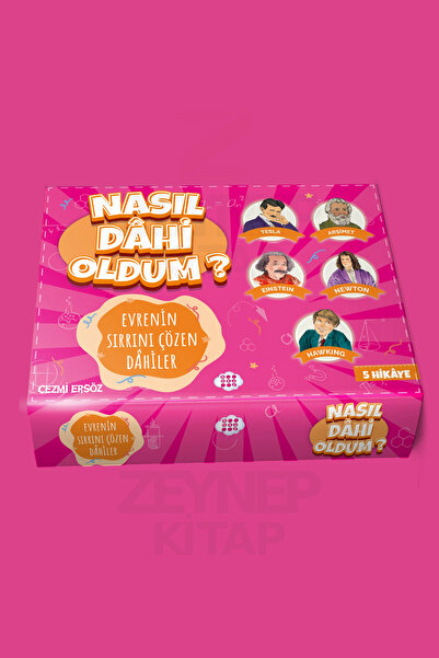 dokuzyayinlari كيف أصبحت عبقري؟ مجموعة من 5 كتب من عبقرية فك راز الكون Cezmi ...