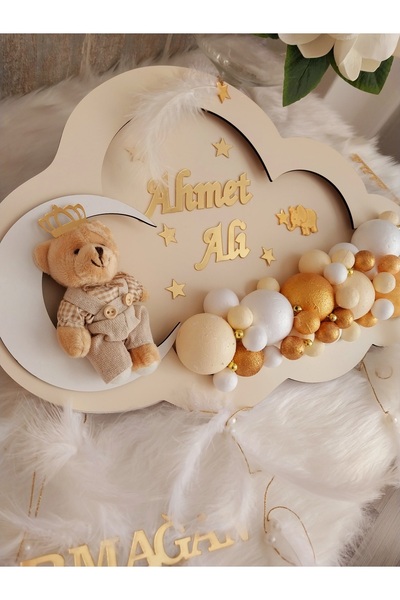 ARMAĞAN BEBEK NİKAH ŞEKERİ Bebek Bubble Kapı Süsü