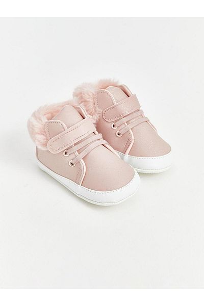 LC Waikiki LCW STEPS Baby Girl Sports Shoes with Laces and Velcro