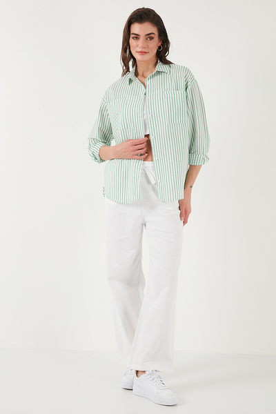 Lela Сорочка з довгими рукавами та смужками Regular Fit СОРОЧКА 6772875