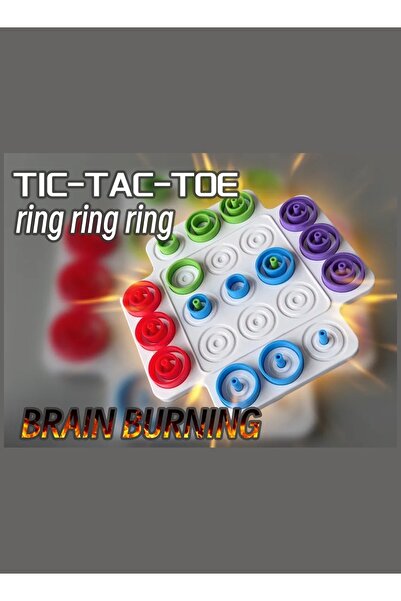 3D Brothers حلقات تيك تاك تو - لعبة استراتيجية دائرية رائعة