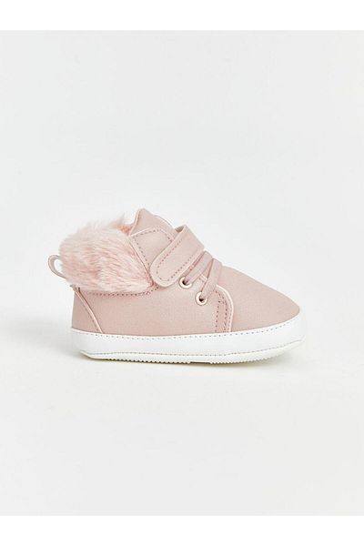 LC Waikiki LCW STEPS Baby Girl Sports Shoes with Laces and Velcro