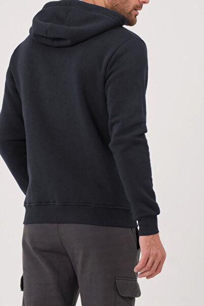 ruNadeS Καπνιστή ίσια Unisex Oversize (3 Κλωστές) Ζακέτα με Παχύ Fleece Εσωτερικά