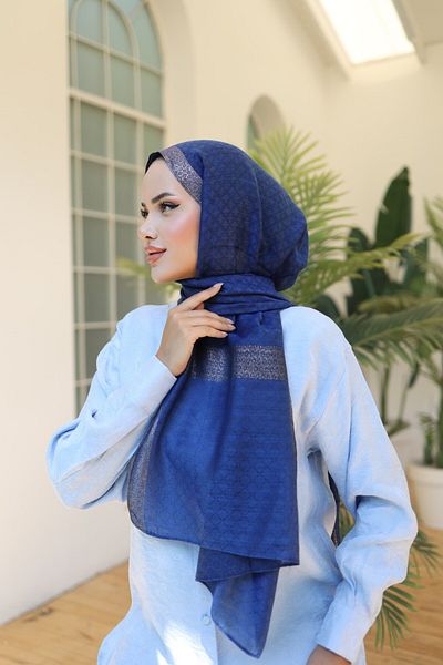 Arwella Γυναικείο σάλι 40% Silk 60% Modal Sparkly