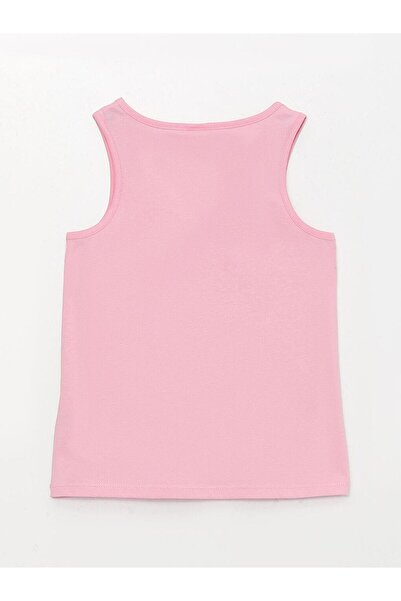 LC Waikiki Crew Neck Printed Girl's Undershirt