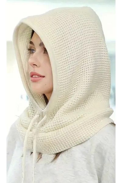ARDSU Căciulă balaclava crem tricou