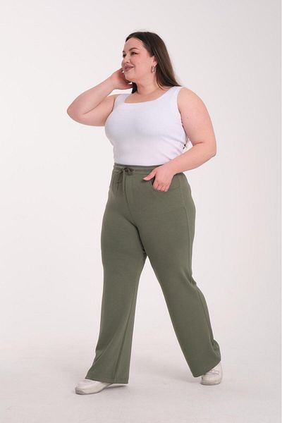 SERRAXXL Palazzo (Oysho) Fabric Large Size Pants