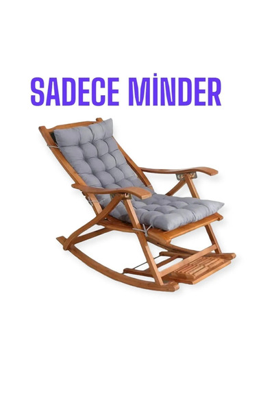 FABRİCAHOME Sallanan Sandalye Minderi 50x120 cm Bank Minderi Bağlama İpli