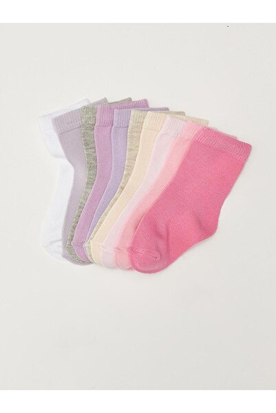 LC Waikiki Basic Baby Girl Socks 10 Pcs (W1)