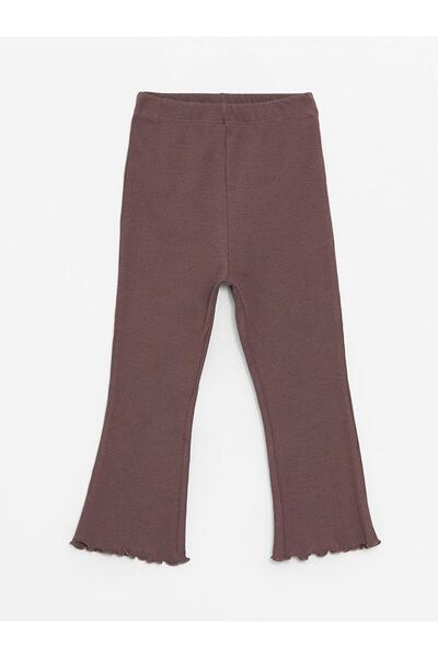 LC Waikiki Crew Neck Long Sleeve Printed Baby Girl Blouse and Leggings Pants Set of 2