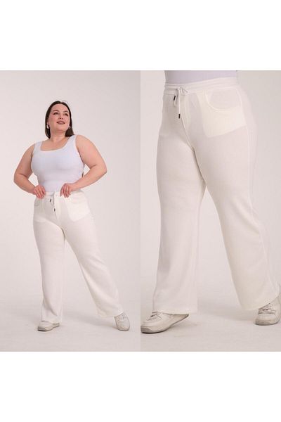 SERRAXXL Palazzo (Oysho) Fabric Large Size Pants