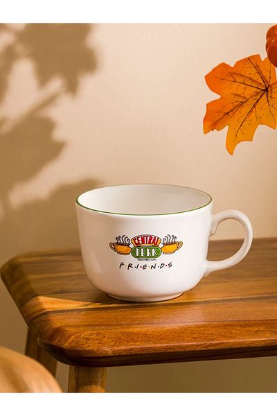 LC Waikiki Lcw Home Mixed Friends Printed Ceramic Mug 590 ml