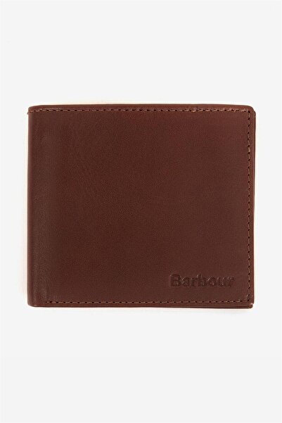 Barbour Colwell Gerçek Deri Billfold Cüzdan Br52 Brown-classic Tartan