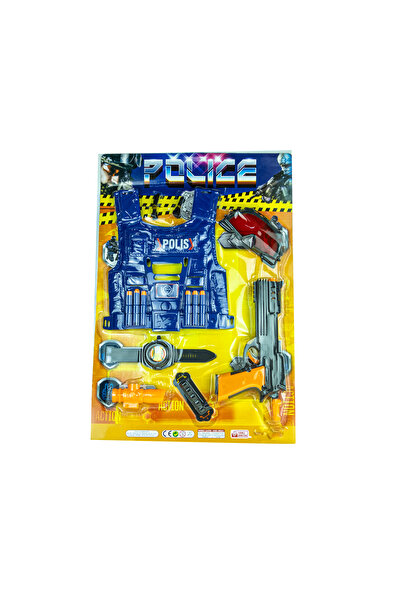 Erzi Oyuncak Polis Seti 6 Parça Tabancalı Set