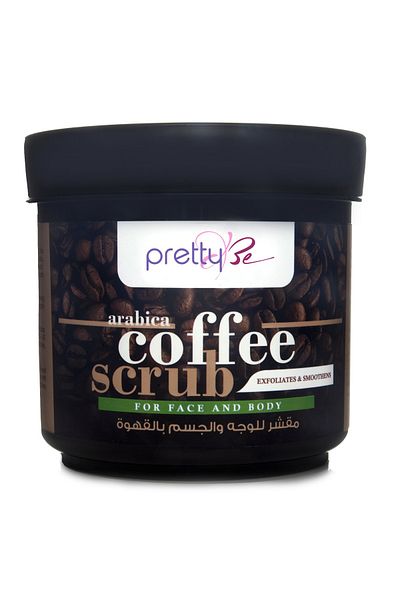 Pretty Pretty Bee Arabica Coffee Face & Body Scrub, Exfoliating & Smoothing - 550ml