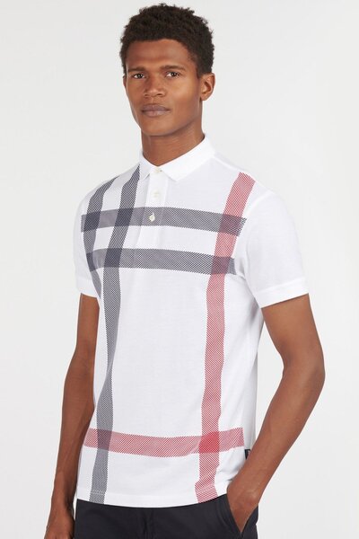 Barbour Blaine Polo Yaka Wh11 White