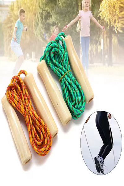 Hyd Jump Rope with Wooden Handle - Practical for Exercise and Fitness Slimming