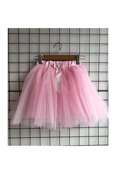 NACAR STYLİSH Kız çocuk beli lastikli tütü etek