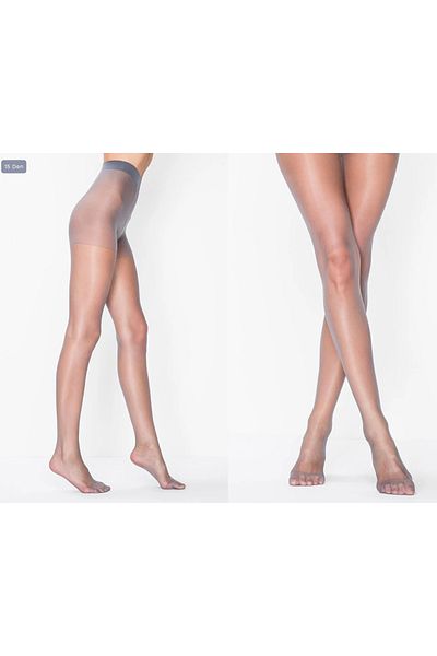 Penti Fit15 Mink XL Size Pantyhose - Size 4, 86 Colors, Mink