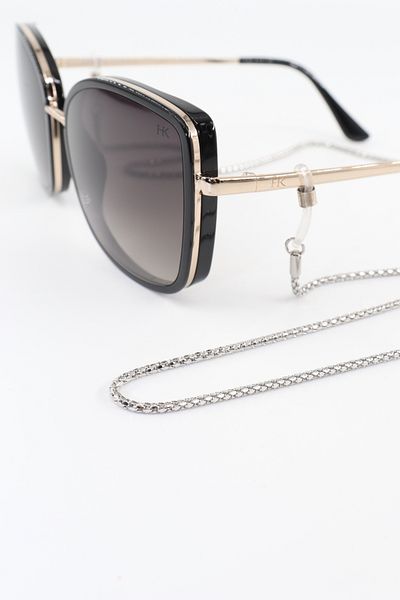 KEEBA Unisex Steel Silver Color Glasses Chain - Custom Design Steel Eyeglasses Rope & Strap