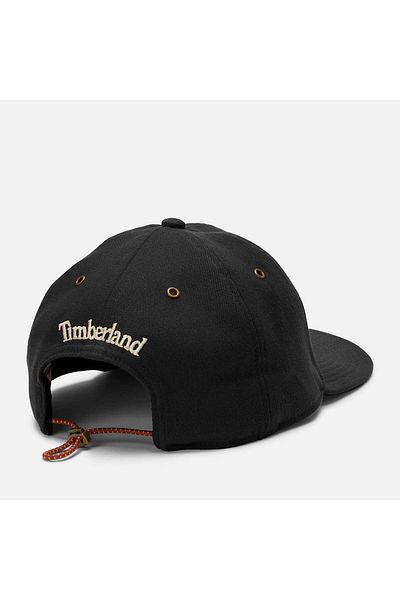 Timberland Modern Heritage Baseball Cap Unisex Black Hat Tb0A61Z90011