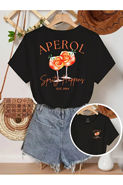 l'eivor Tricou de damă cu imprimeu Aperol