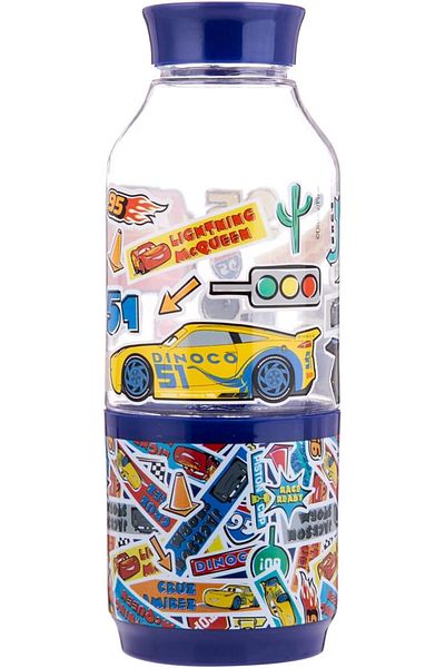 AKDC CARS BOTTLE 6CMX6CMX17CM blue