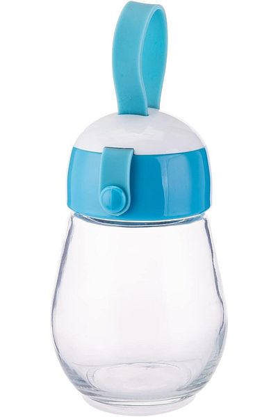 AKDC Glass Bottle L(8cm) xW(8cm) xH(13cm) Transparent