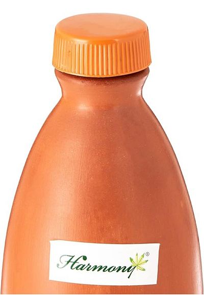 AKDC Round Bottled 8Cm X 9Cm X 27Cm Orange/Tangerine