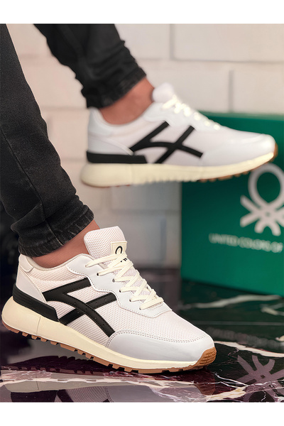 Benetton Ανδρικά αθλητικά παπούτσια casual