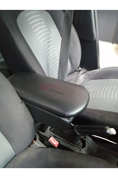 ElitTuning Fiat Punto Deri Kol Dayama Kolçak Siyah Özel Üretim Mdf