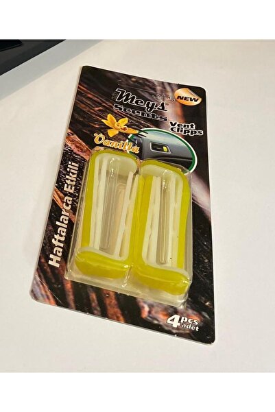 Meys Vent Clips Krm Tuning Vanilla Sarı Meys Araç Kokusu Tekli