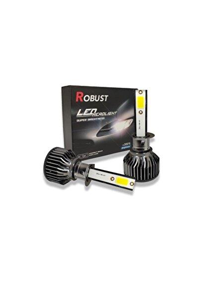 ROBUST H1 Led Xenon Far Ampulü Yeni Nesil Mini 8000 Lumen 36 Watt